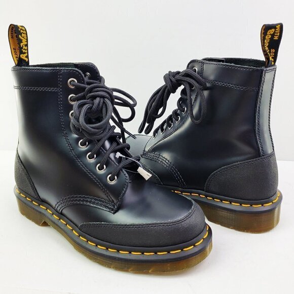 Dr. Doc Martens 1460 Guard PNL Boots Black Leather Men's 6, Women's 7 NWOB - Picture 3 of 10